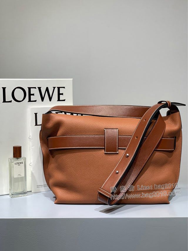 LOEWE包包 羅意威Messenger Strap男士斜挎郵差包 36035  tcl1051